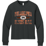 Philadelphia Flyers Elite Youth 6-Ounce Heavyweight Long Sleeve Tee