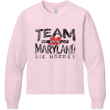 Team Maryland Youth 6-Ounce Heavyweight Long Sleeve Tee