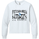 Pittsburgh Huskies Youth 6-Ounce Heavyweight Long Sleeve Tee