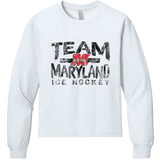 Team Maryland Youth 6-Ounce Heavyweight Long Sleeve Tee
