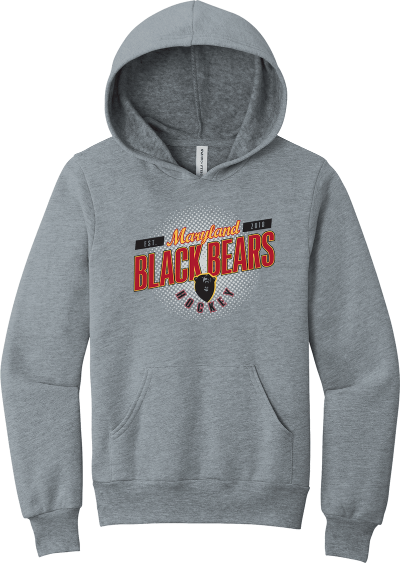 Maryland Black Bears Youth Sponge Fleece Pullover Hoodie