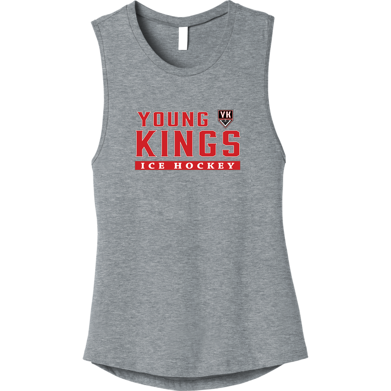 Young Kings Womens Jersey Muscle Tank