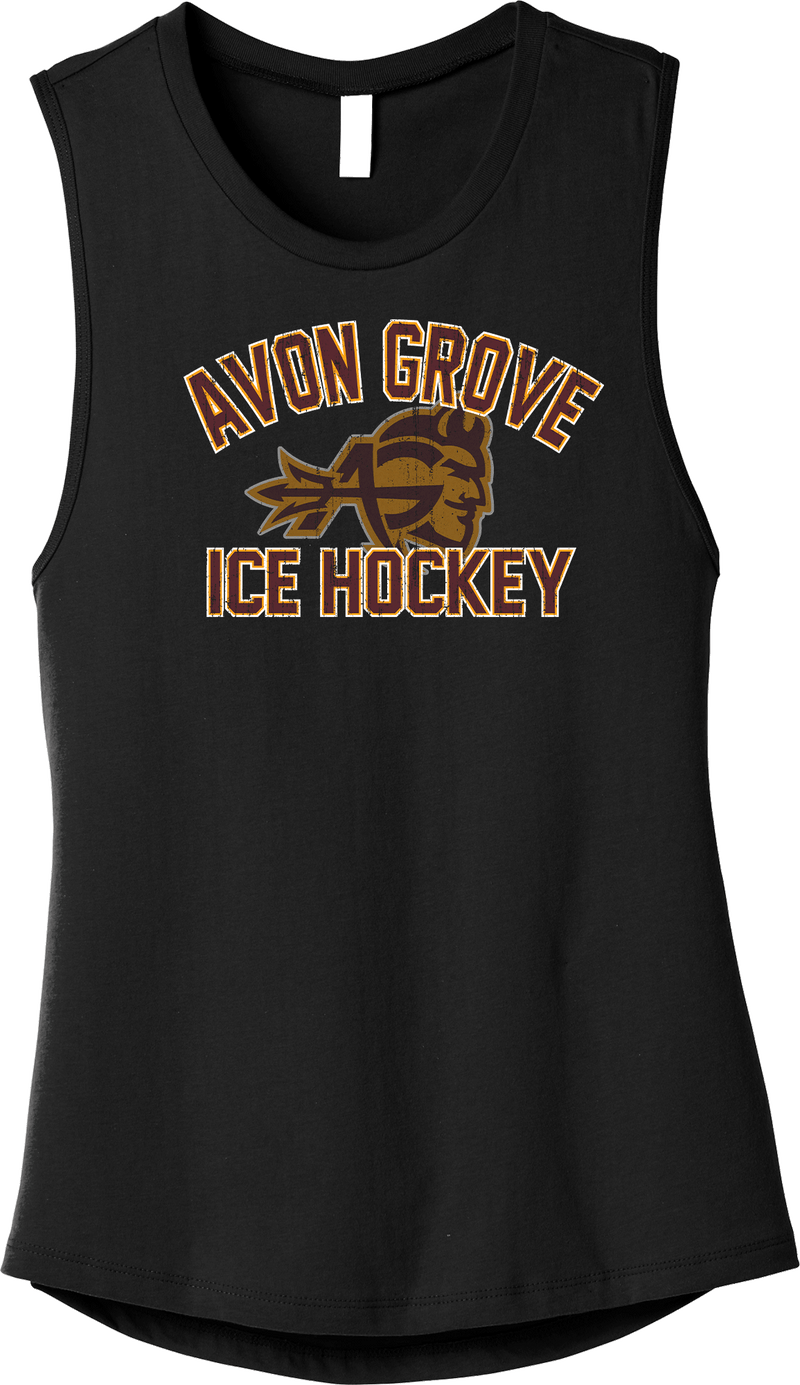 Avon Grove Womens Jersey Muscle Tank