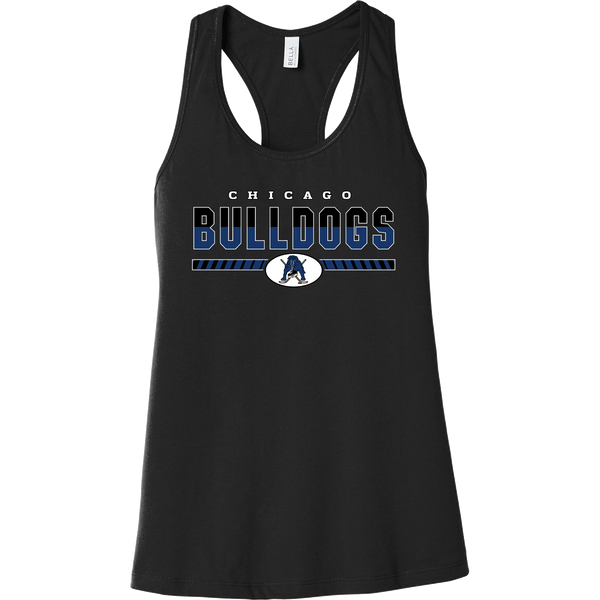 Chicago Bulldogs Womens Jersey Racerback Tank