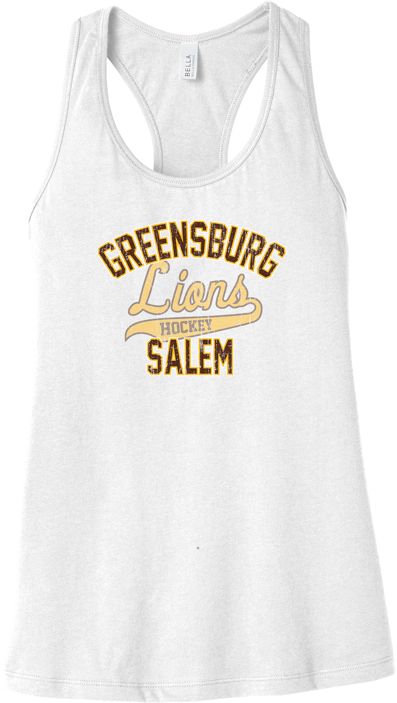 Greensburg Salem Womens Jersey Racerback Tank