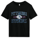 Pittsburgh Huskies Women's 6-Ounce Heavyweight Tee