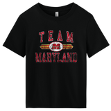 Team Maryland Women's 6-Ounce Heavyweight Tee