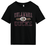 Delaware Ducks Women's 6-Ounce Heavyweight Tee