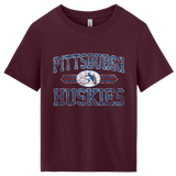 Pittsburgh Huskies Women's 6-Ounce Heavyweight Tee