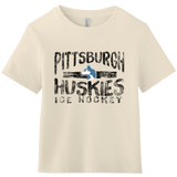 Pittsburgh Huskies Women's 6-Ounce Heavyweight Tee