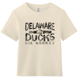 Delaware Ducks Women's 6-Ounce Heavyweight Tee