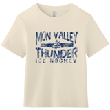 Mon Valley Thunder Women's 6-Ounce Heavyweight Tee