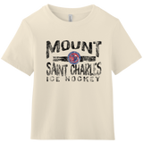 Mount St. Charles Women's 6-Ounce Heavyweight Tee