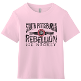 South Pittsburgh Rebellion Women's 6-Ounce Heavyweight Tee