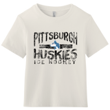 Pittsburgh Huskies Women's 6-Ounce Heavyweight Tee