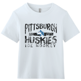 Pittsburgh Huskies Women's 6-Ounce Heavyweight Tee