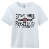 South Pittsburgh Rebellion Women's 6-Ounce Heavyweight Tee