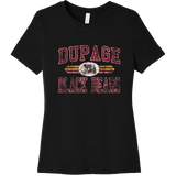 Dupage Black Bears Women's Relaxed Jersey Short Sleeve Tee
