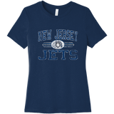 NJ Jets Women's Relaxed Jersey Short Sleeve Tee