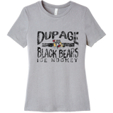 Dupage Black Bears Women's Relaxed Jersey Short Sleeve Tee