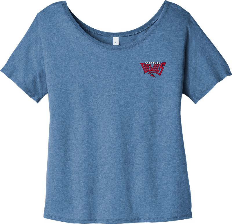 York Devils Womens Slouchy Tee