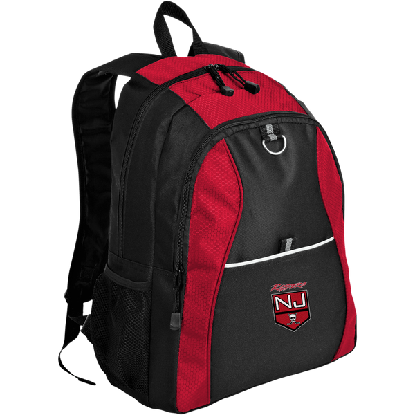 NJ Raiders Contrast Honeycomb Backpack