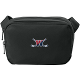 Wall Hockey Matte Dual-Compartment Crossbody