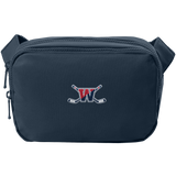 Wall Hockey Matte Dual-Compartment Crossbody