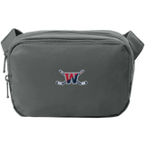Wall Hockey Matte Dual-Compartment Crossbody