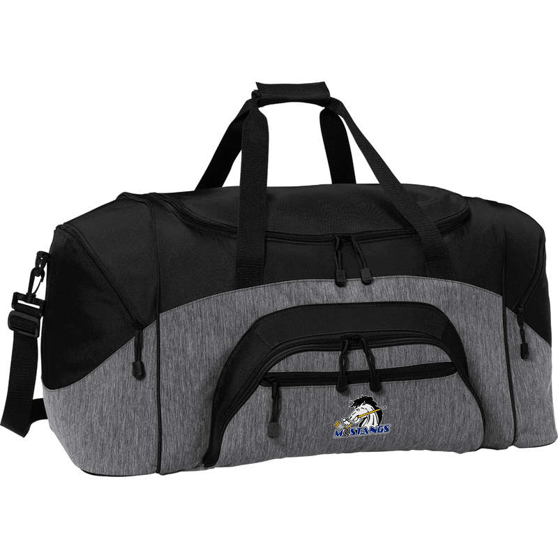 Mid-State Mustangs Standard Colorblock Sport Duffel