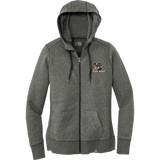 Dupage Black Bears New Era Ladies French Terry Full-Zip Hoodie