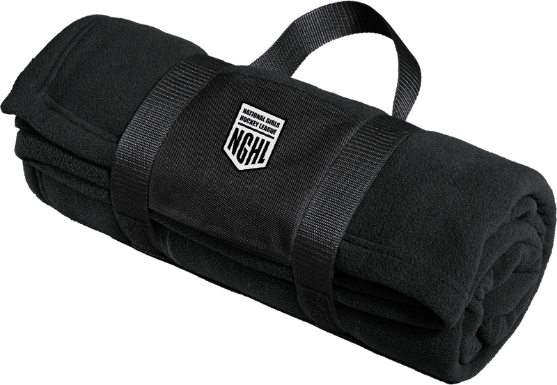 NGHL Fleece Blanket with Carrying Strap