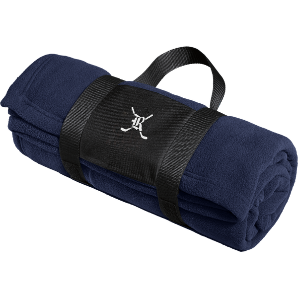 Randolph Middle School Fleece Blanket with Carrying Strap