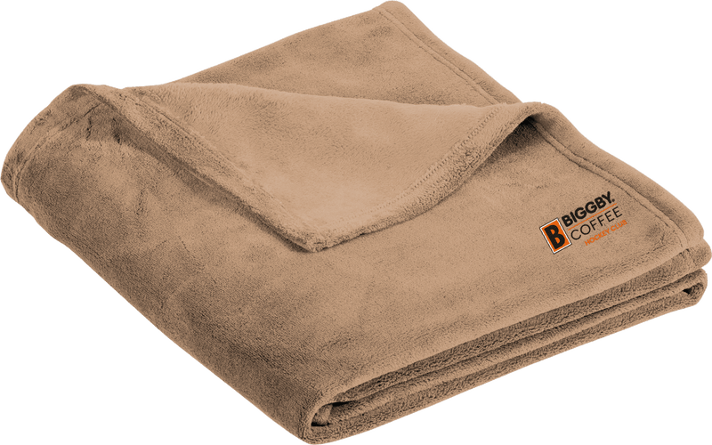 Biggby Coffee Hockey Club Ultra Plush Blanket