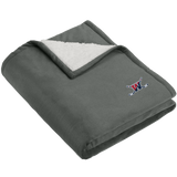 Wall Hockey Mountain Lodge Blanket