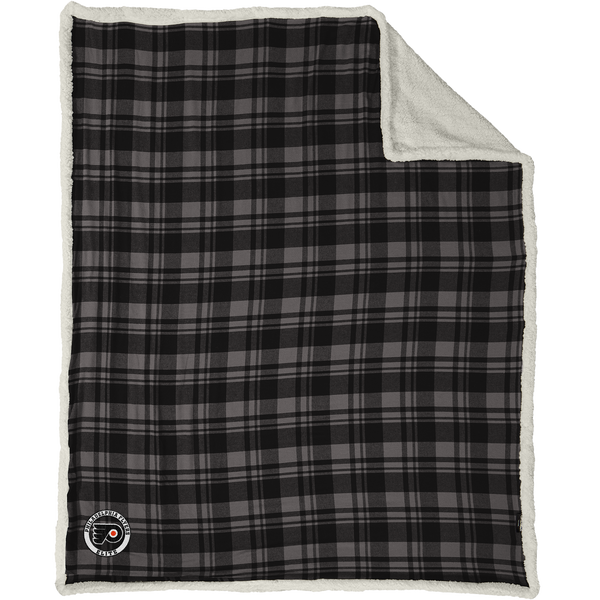 Philadelphia Flyers Elite Flannel Sherpa Blanket