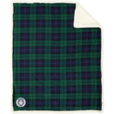 NJ Jets Flannel Sherpa Blanket