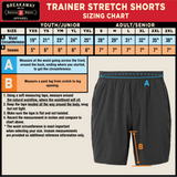 Biggby Barbarians Breakaway Adult Trainer Stretch Short