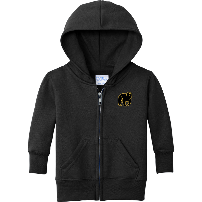 Maryland Black Bears Infant Core Fleece Full-Zip Hooded Sweatshirt