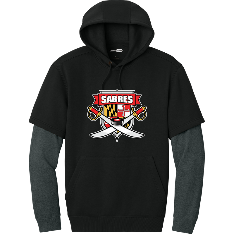 SOMD Sabres Tough Fleece Layered Hoodie