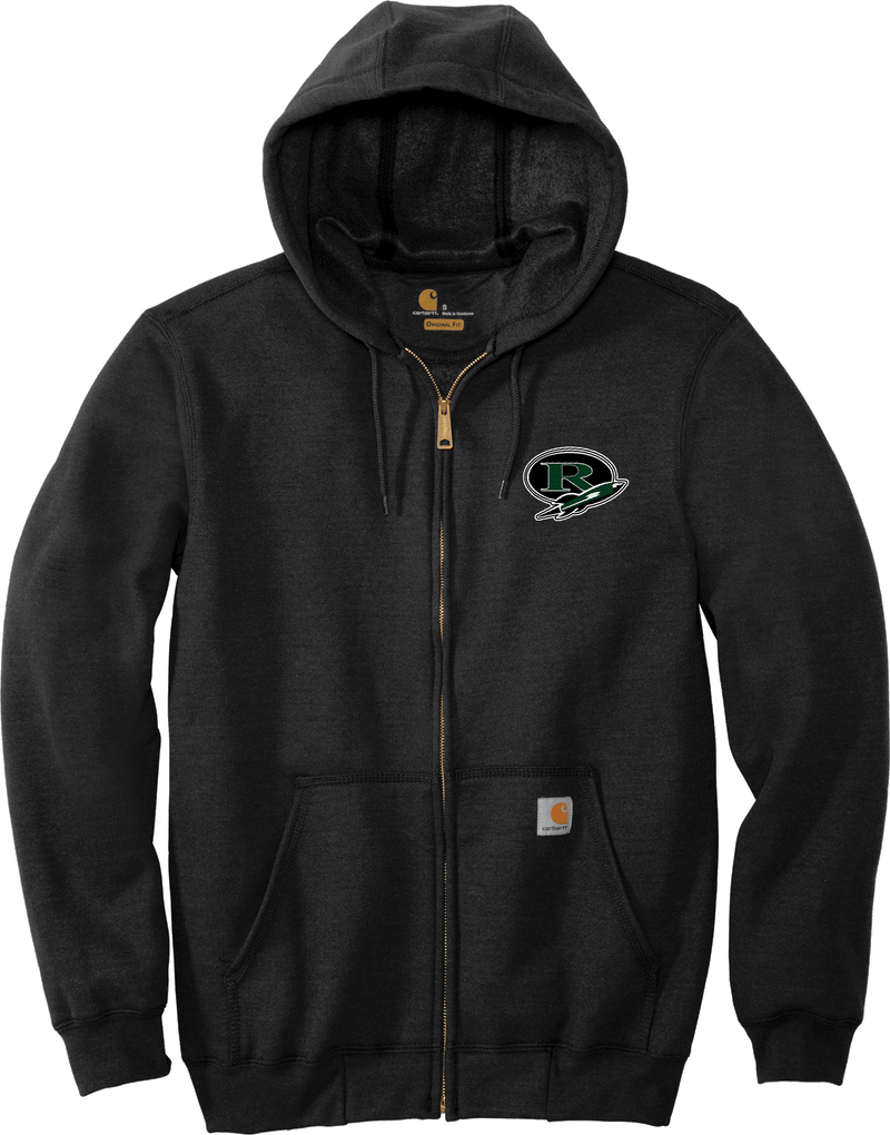 FRC Raritan Rockets Carhartt Midweight Hooded Zip-Front Sweatshirt