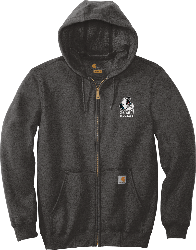 Berdnikov Bears Carhartt Midweight Hooded Zip-Front Sweatshirt