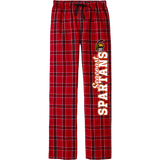 Seacoast Spartans Flannel Plaid Pant