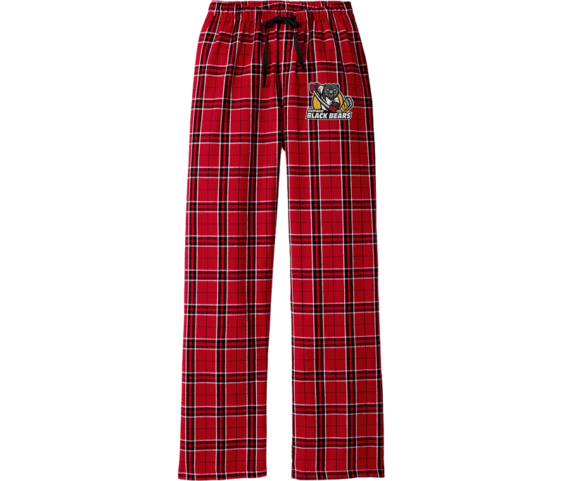 Dupage Black Bears Women's Flannel Plaid Pant