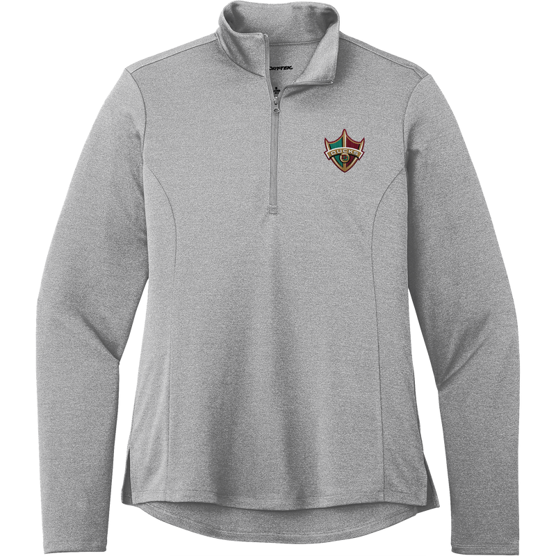 Delaware Ducks Ladies Endeavor 1/2-Zip Pullover