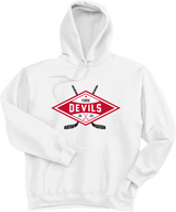 York Devils Ultimate Cotton - Pullover Hooded Sweatshirt