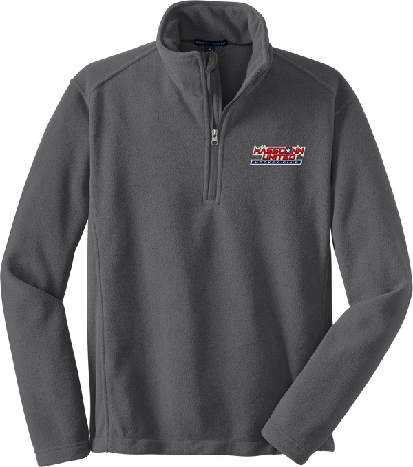 Mass Conn United Value Fleece 1/4-Zip Pullover