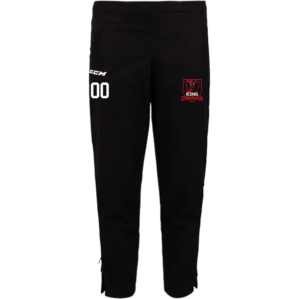 CCM Lightweight Adult Warm Up Pants (King Cobras)