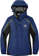 CT Bobcats Ladies Colorblock 3-in-1 Jacket