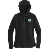 Lab Vikings New Era Ladies French Terry Full-Zip Hoodie